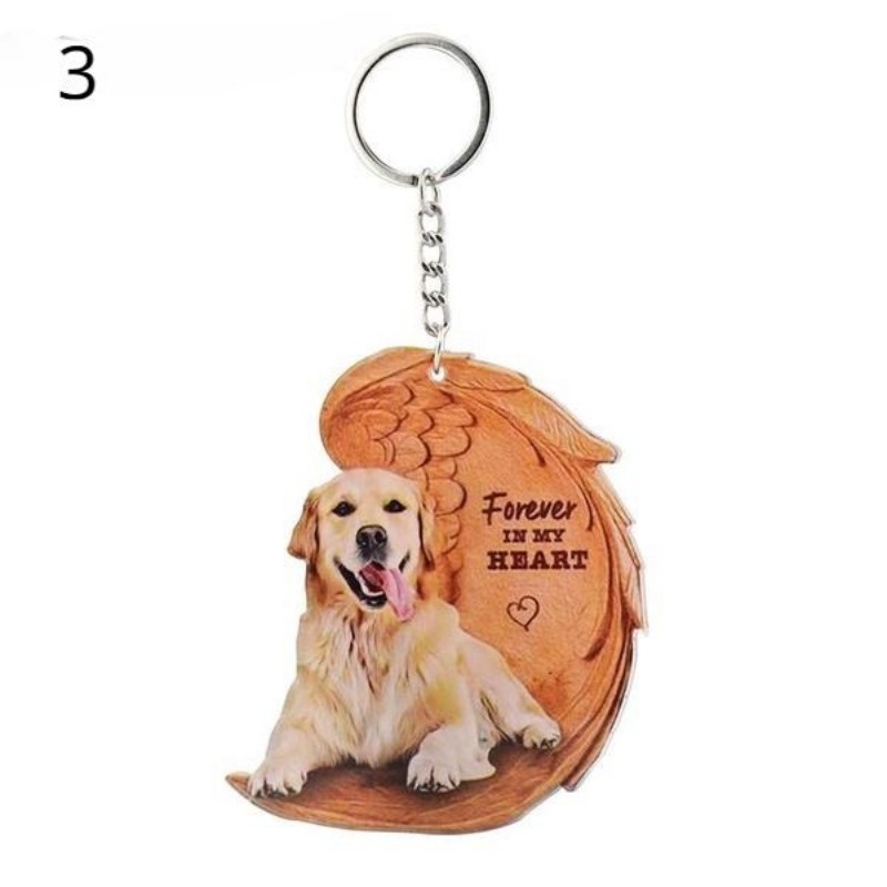 Norwich Terrier Keyring, Gold plated keychain, Key ring buying with a dog, Solid key pendant, Gift Box available