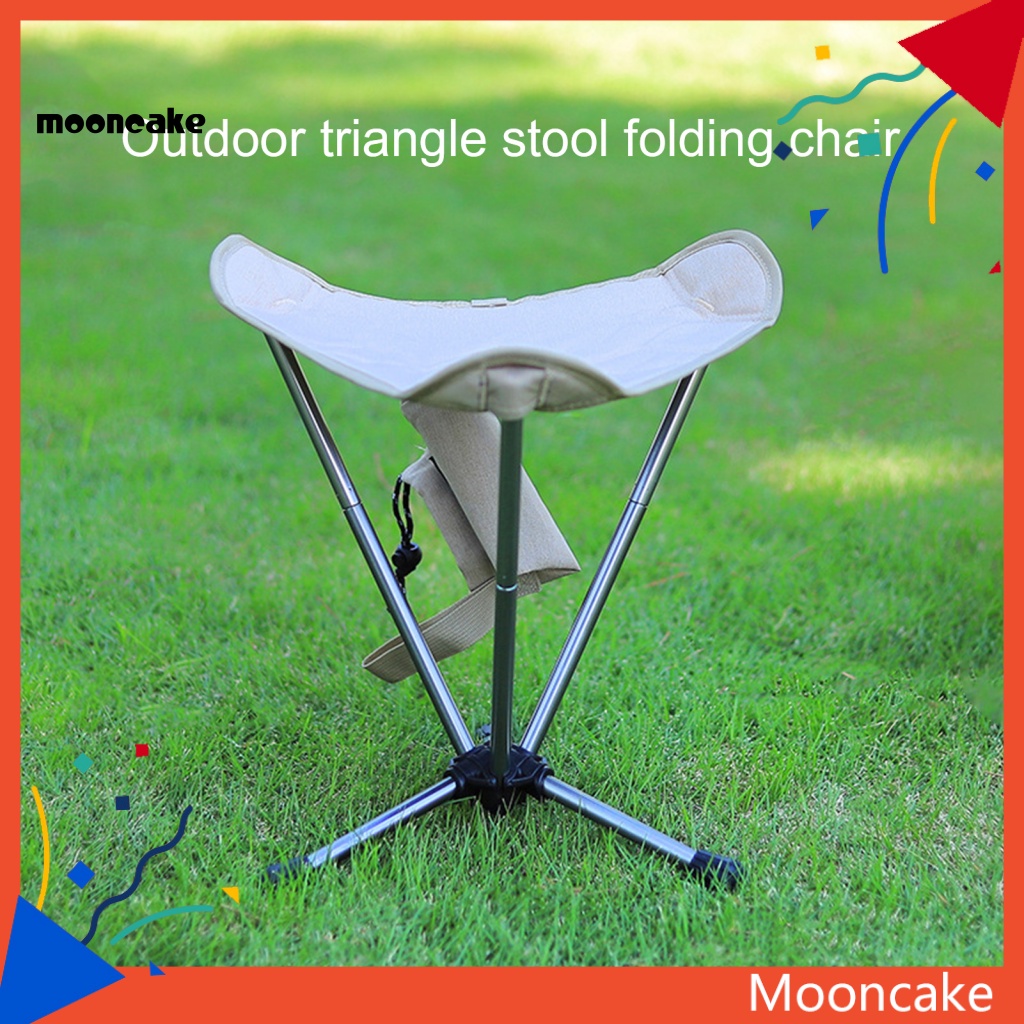 Moon* Triangle Fishing Foldable Chairs Strong Loadbearing Breathable