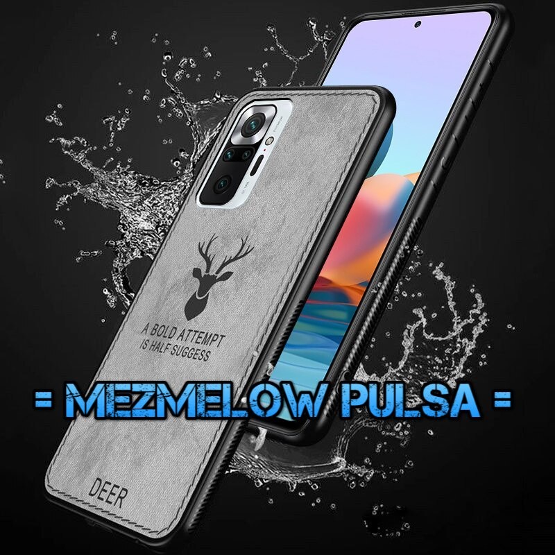 Case Cloth Casing Canvas Deer Casing XIAOMI REDMI NOTE 10 4G / NOTE 10S / POCO M5S - Gambar 3