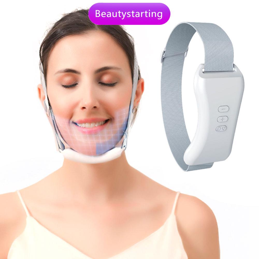 Beautylife EMS Microcurrent Facial Massager Rechargeable Hot Compress