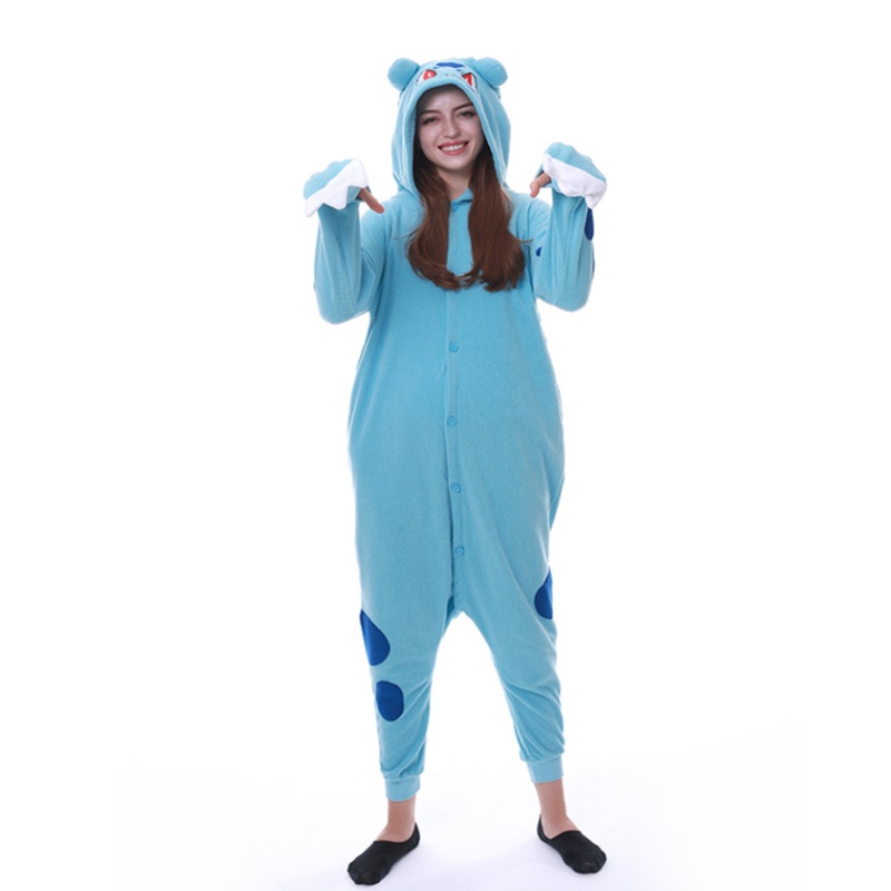 2021 New Arrival Adult Animal Frog Kigurumi Onesies Pajamas Cartoon