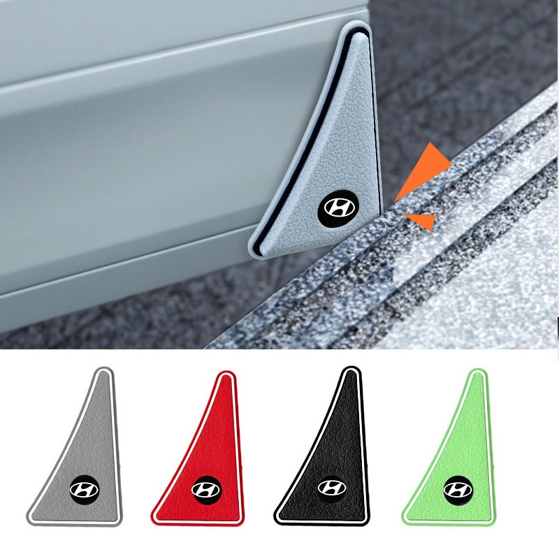 2 PCS/SET Car Door Corner Anti-collision Sticker Protection Bumper Anti ...