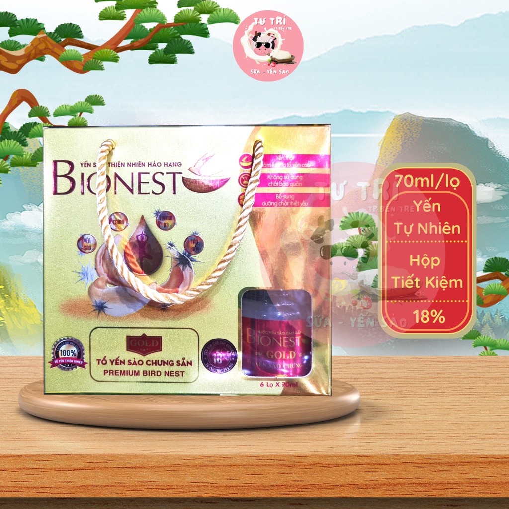 Bionest Gold Bird's Nest 18% Savings Box (Box/6 bottles/70ml) | Shopee ...