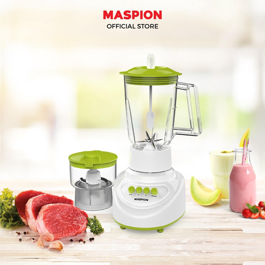 Maspion Pelumat Blender with Chopper 1.5 Liter MT-1521 PL - Gambar 2
