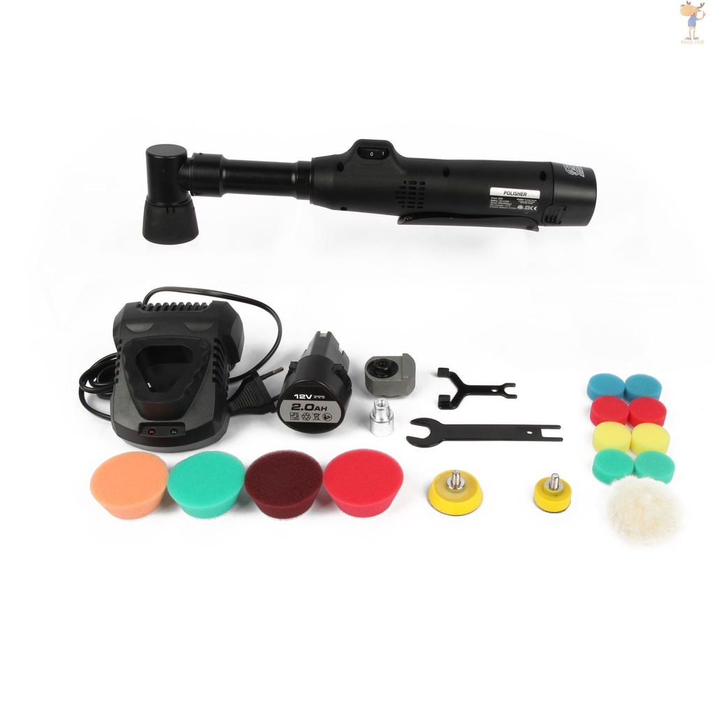 Portable Car Polishing Machine Mini Electric Auto Polisher Handheld