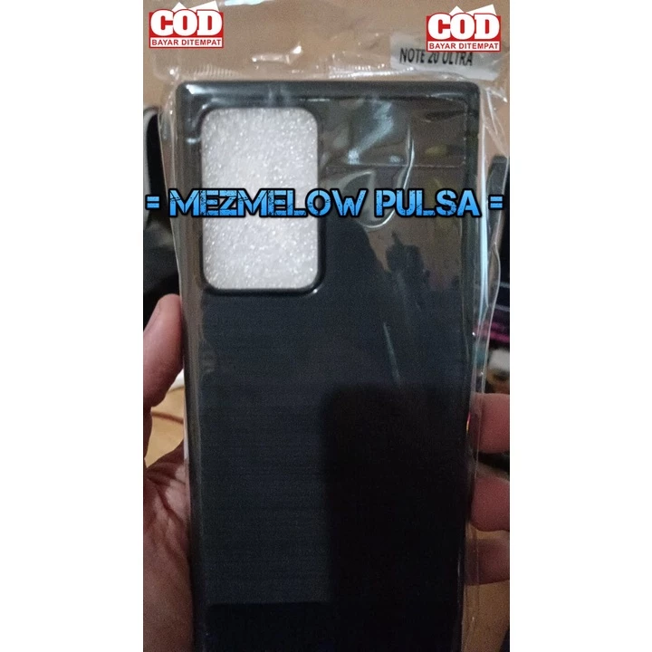 Softcase Soft Case TPU Fiber Carbon Casing Silicone Caseng SAMSUNG NOTE 20 / SAMSUNG NOTE 20 ULTRA