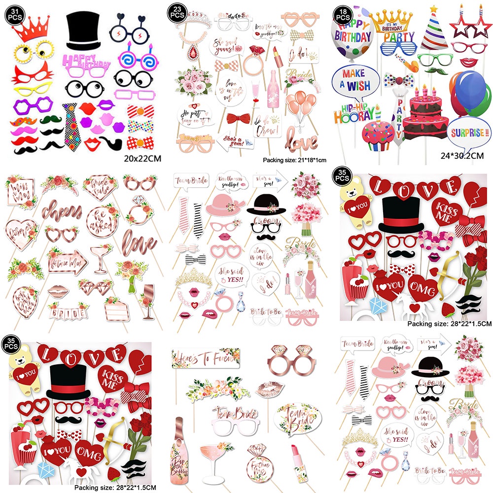 Buy photo booth props At Sale Prices Online - August 2026 | Shopee ...