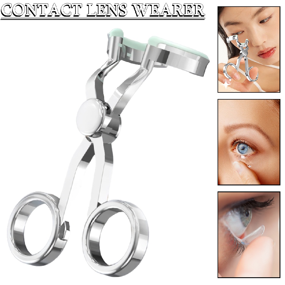 Contact Lens Eyelid Stretcher Eye-Opening Clips Tool Contact Lens ...