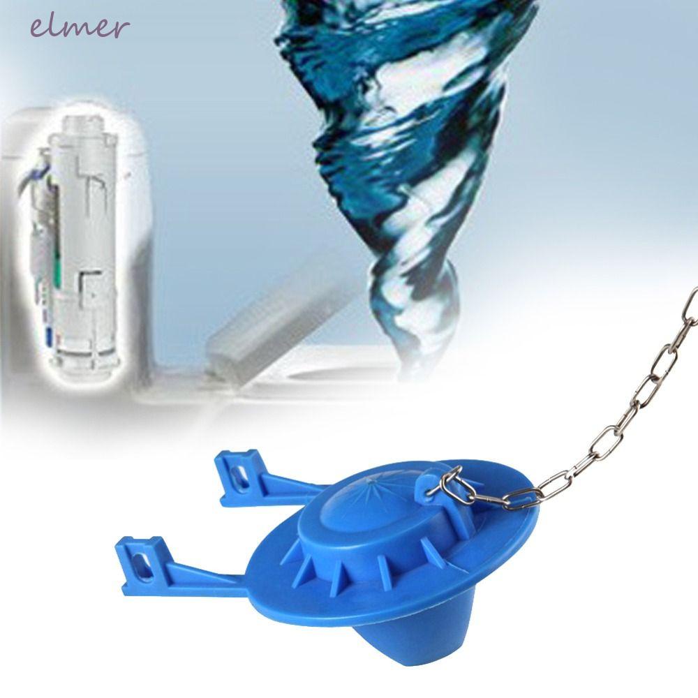 ELMER Toilet Tank Flapper, Rubber With Chain Toilet Drain Valve Flap
