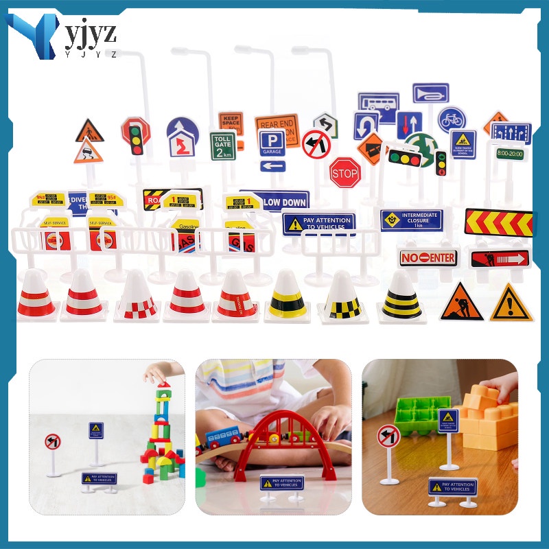 Construction Themed Party Decorations Barricade Toys Street Signs ...