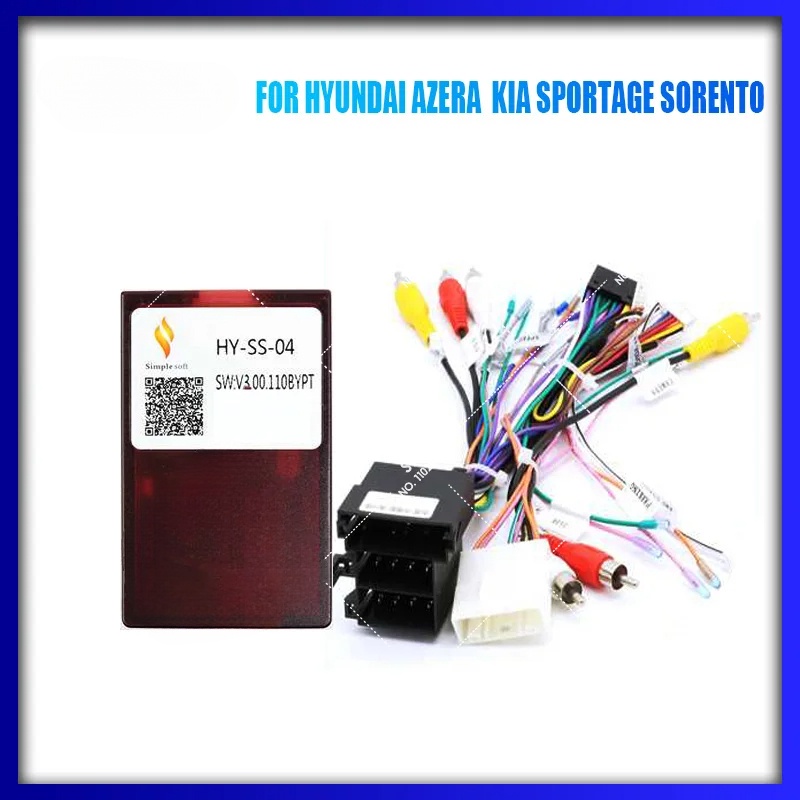 Wiring Harness Canbus Box Decoder For HYUNDAI AZERA KIA SPORTAGE ...