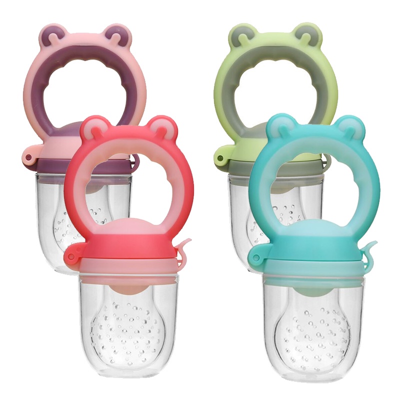 Baby Pacifiers Feeder Baby Nipple Fresh Food Nibbler Kids Fruit Feeding Nipple Pacifier Bottles