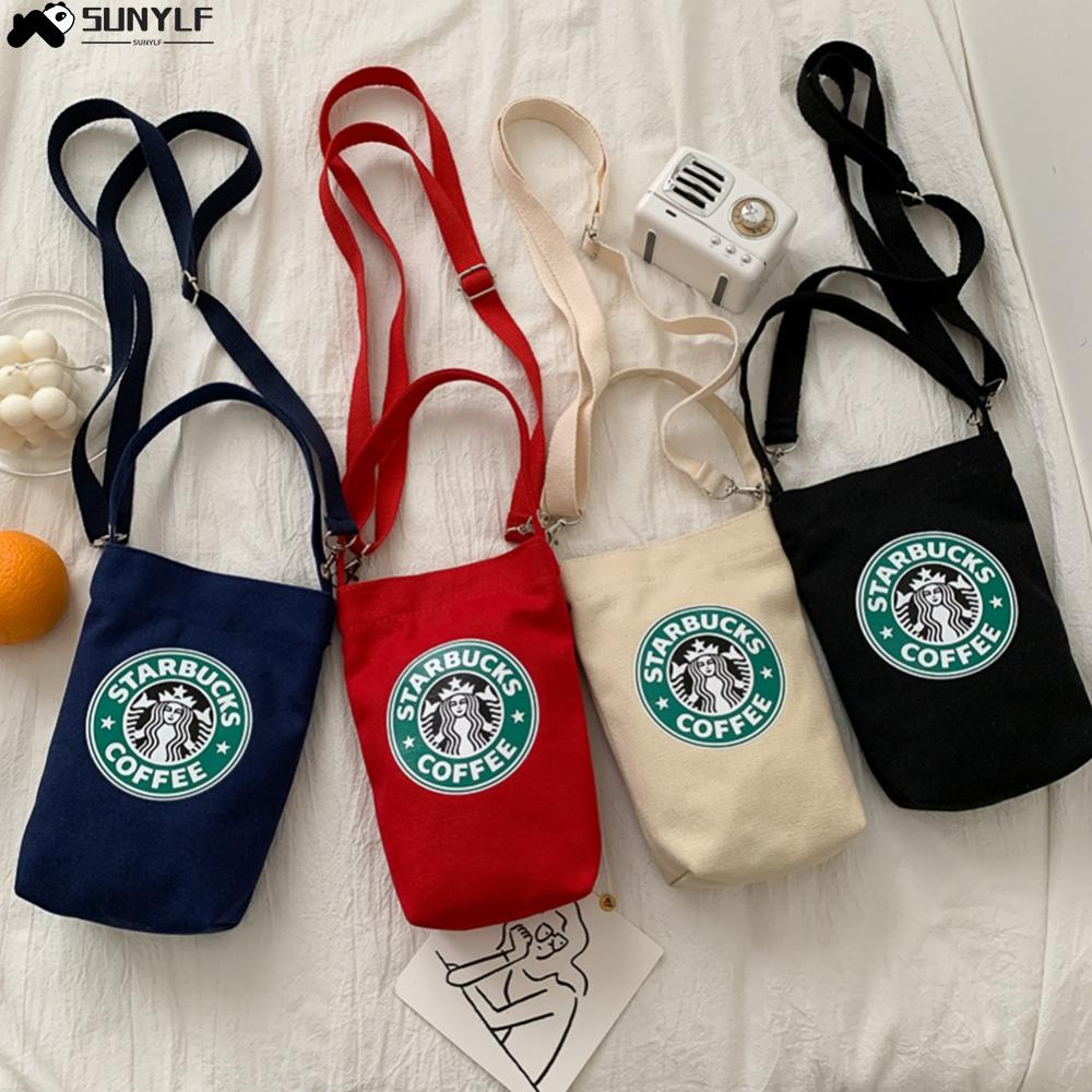 [Sunnylife] Brand New Shoulder Bag Messenger Bag Canvas Material Cup