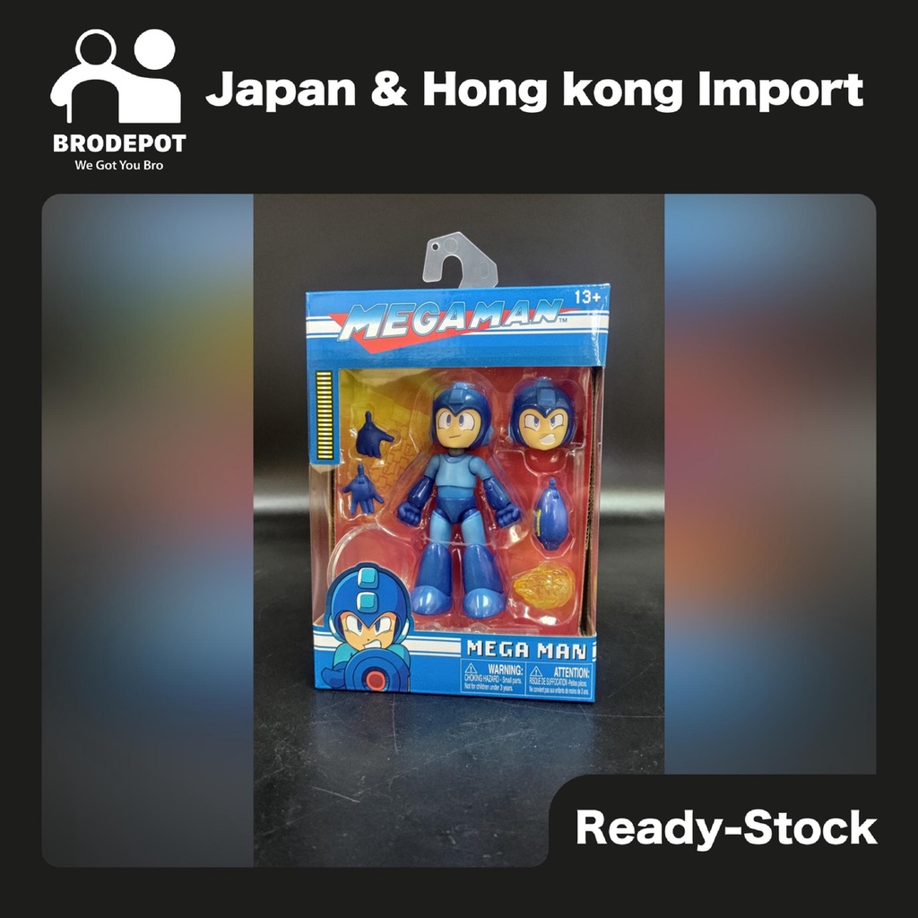 Jada Toys Mega Man Rockman Megaman Action Figure 12 cm – Ahra Shop – Action Figures e Collezionabili