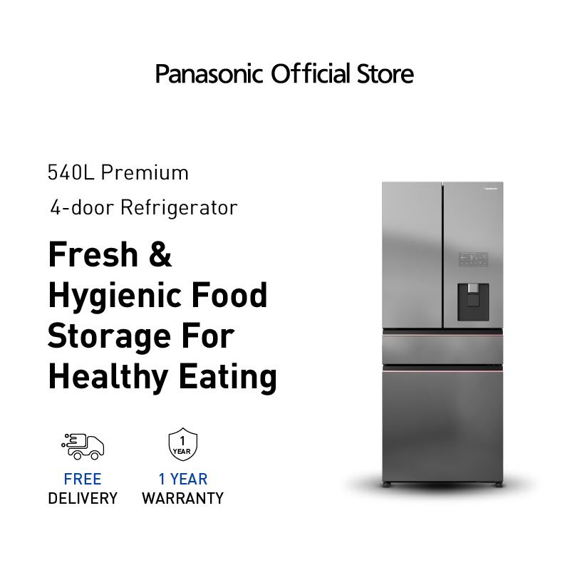 Panasonic Prime+ Edition 4D Refrigerator with PrimeFresh PrimeFreeze NR