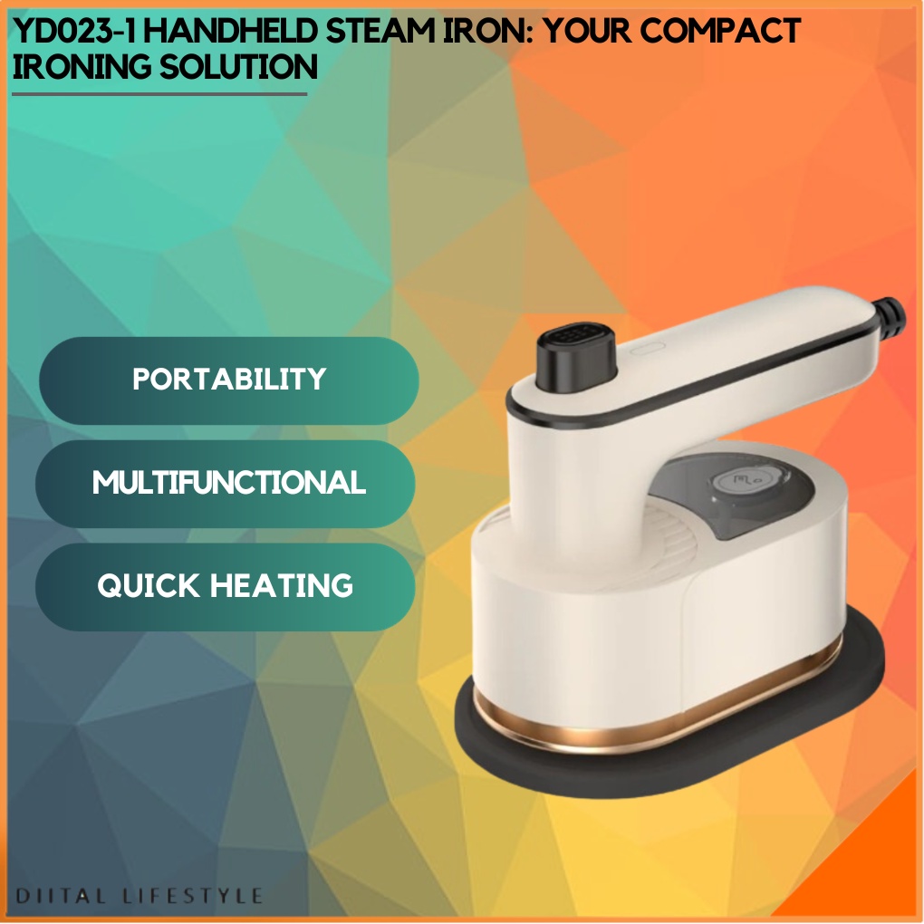 Portable Handheld Iron Mini Steam Iron Handheld Garment Ironing Machine ...