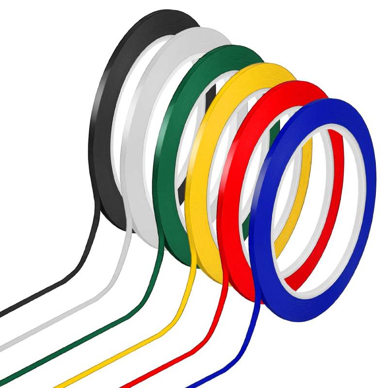 3/5/10/15 mm Width Graphic Tape Pinstripe Tape Grid Marking Tapes