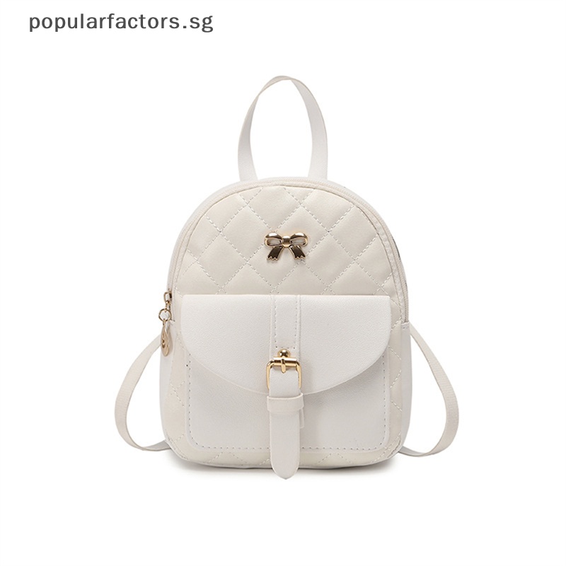 White leather backpack on sale purse