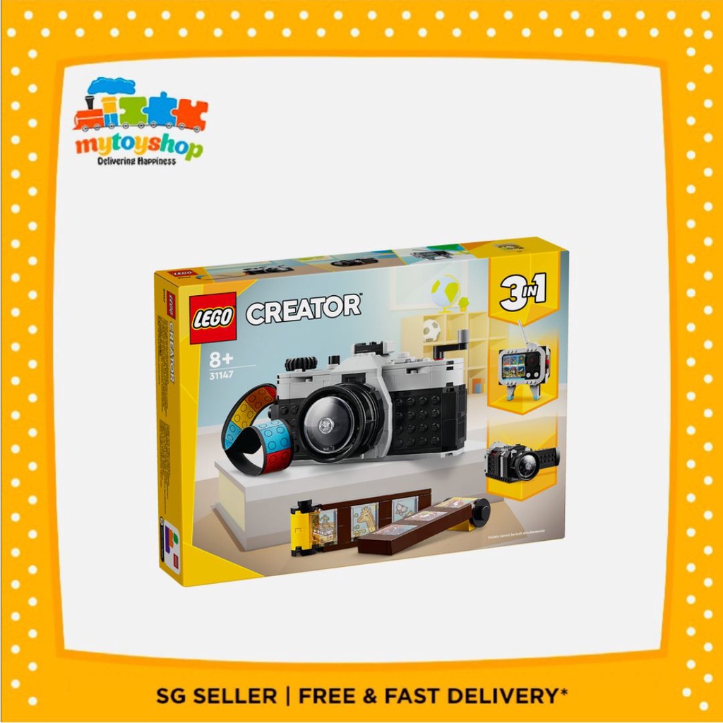 LEGO 31147 Creator Retro Camera | Shopee Singapore