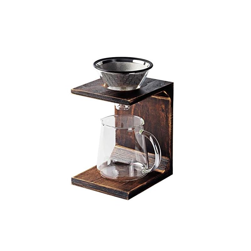 Direct from Japan Pearl Metal Captain Stag Coffee Dripper Set, Wooden