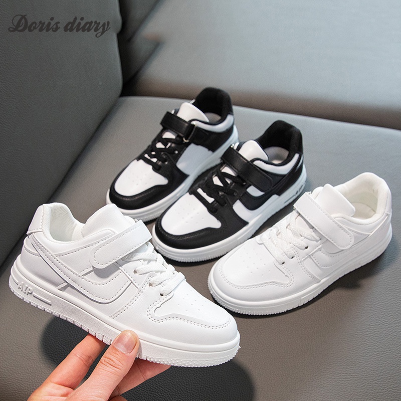 Girls all white tennis on sale shoes