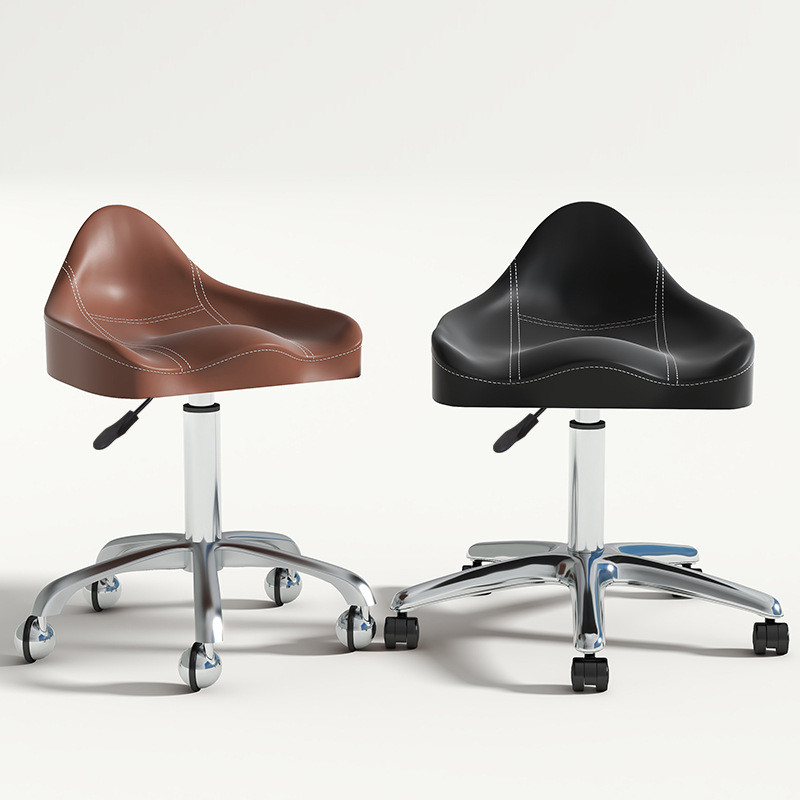 Beauty Stool Barber Shop Haircut Large Work Stool Rotating Lifting ...