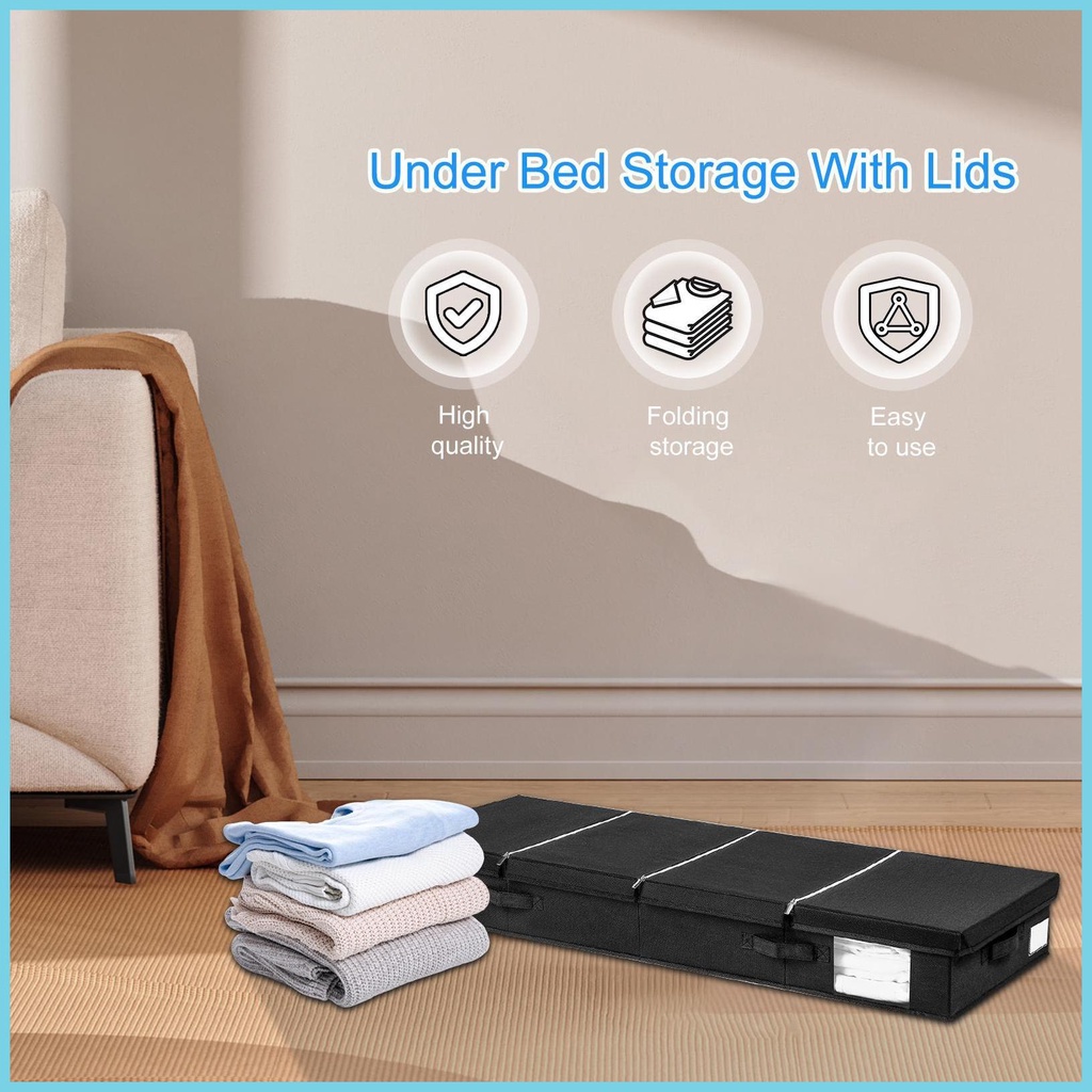 Under Bed Storage Bin Drawers for Under Bed Storage Containers with