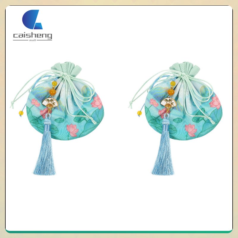 2pcs Chinese Empty Sachet Bag Refillable Dried Lavender Sachet Sachet