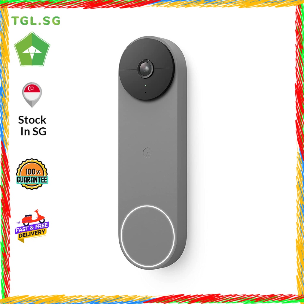 Google Nest Doorbell (Battery) - Wireless Doorbell Camera - Video