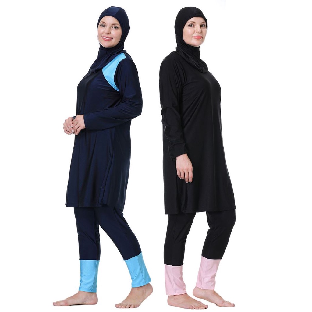 Xl Xl Jumno Size Muslim Swimwear Adult Swimsuit For Women Pieces