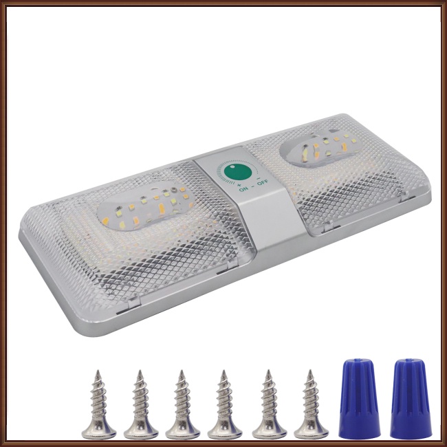 Jaz 180LEDS RV Interior LED Ceiling Light Fixture DC918V 1600LM 6000