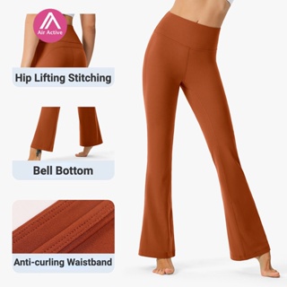 Flare Leggings Yoga Pants Women High Waist Breathable Wide Leg