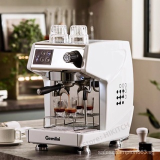 1pc Gemilai Small Semi-Automatic Espresso Machine Crm2008, 5bar-4 Cups  Steam Espresso Machine, With Glass Pot And Steam Wand For Frothing Milk,  800w-120v, Suitable For Making Espresso/American Coffee/Cappuccino/Macchiato  At Home