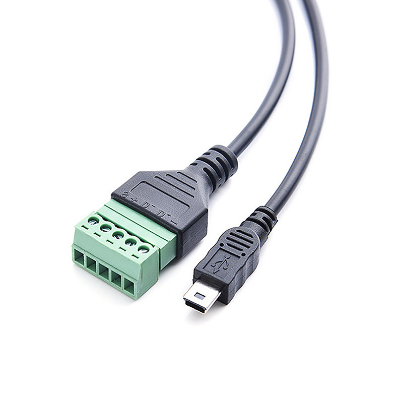 [Itt] USB Type-C Male/Female To 5 Pin Screw Terminal Block Solderless ...