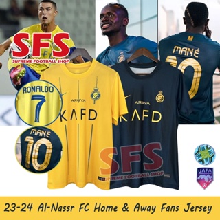 23/24 Al Nassr FC Soccer Jerseys 2023 2024 Portugal MANE MEN SET KIDS KIT  WOMEN Fans Player Version Ronaldo Long Sleeve Al Nassr Football Shirts  Third BROZOVIC Uniforms From Shimaishimai, $10.78