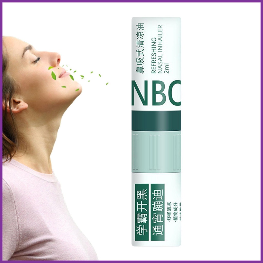 Essential Oil Inhaler DualUse Nose Inhaler for Congestion 9.5g Nasal Decongestant Inhaler Tubes