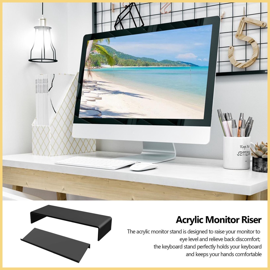 Acrylic Laptop Stand Laptop Stand Clear Laptop Stand with Keyboard