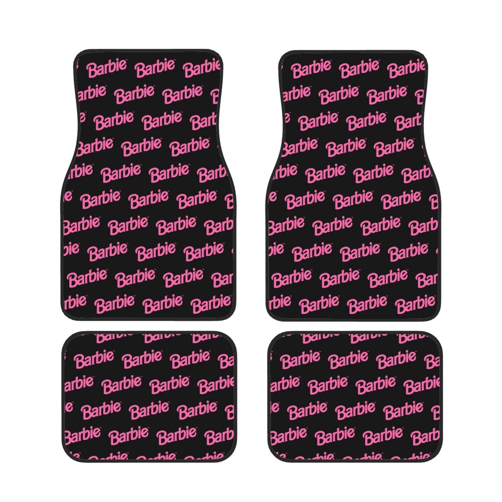 Barbie Car floor mats Car universal high end carpet floor mats Car floor mats 4 piece set Shopee Singapore