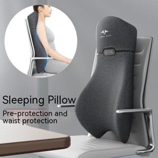 High back Lumbar Cushion Waist Support Office Chairs Added Height Lower Back Pain Relief Memory Foam