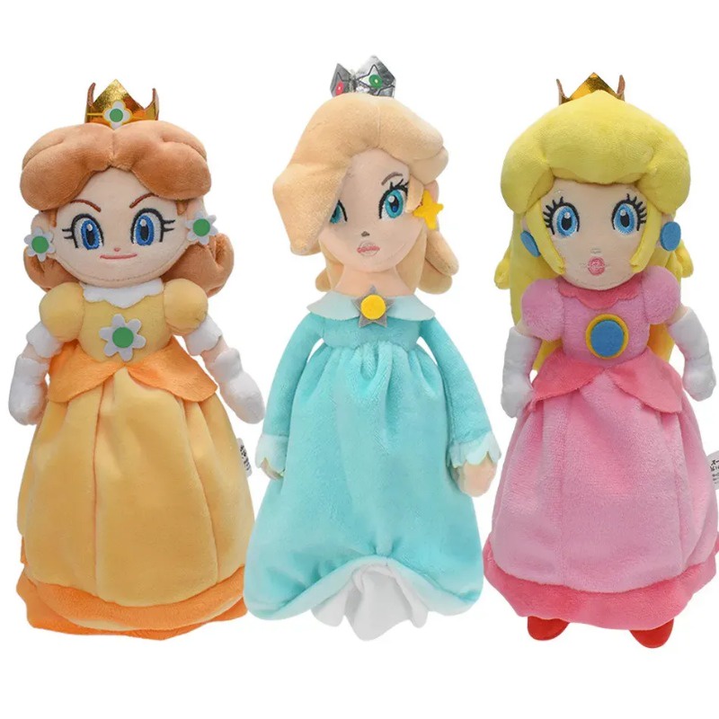 Super Mario Bros. Princess Peach Daisy Rosalina Plush 26CM Kids Stuffed Toys For Children Gifts Shopee Singapore