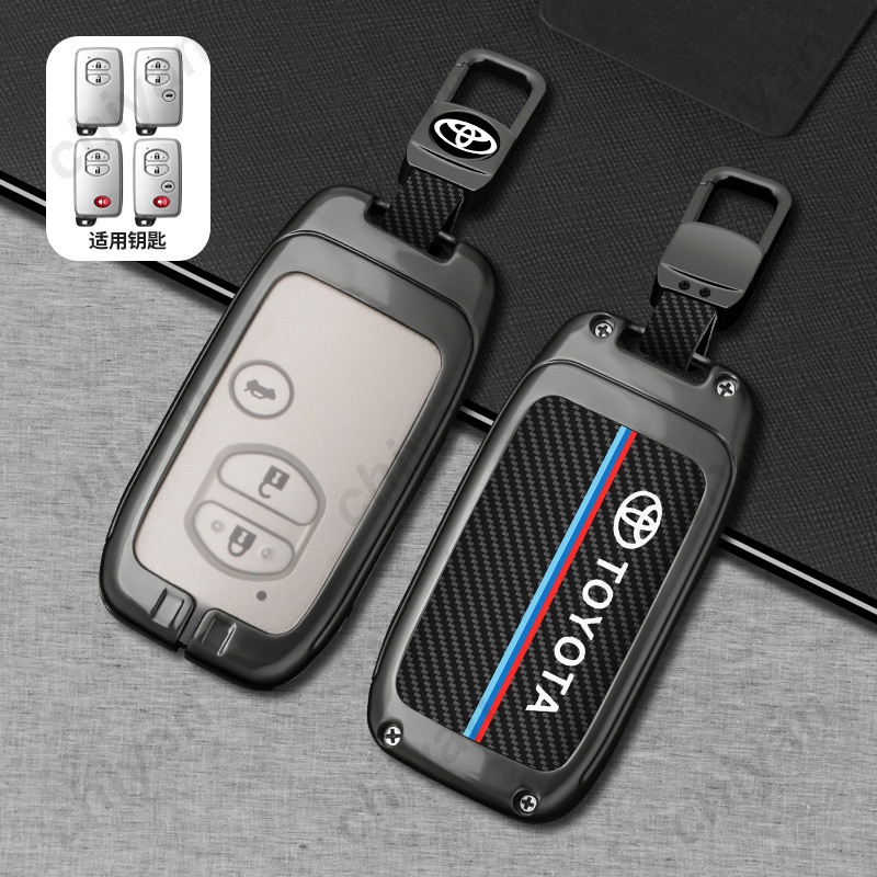 TPU & Zinc Alloy Smart Car Key Remote Fob Case Cover Shell Holder ...