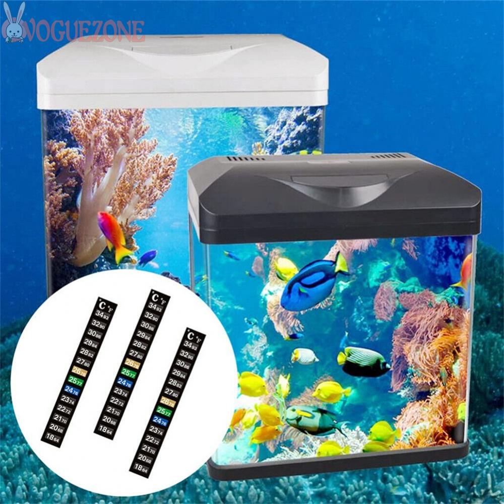 VOGUEZAquarium Monitoring Sticker Fish Tank Temperature Strip