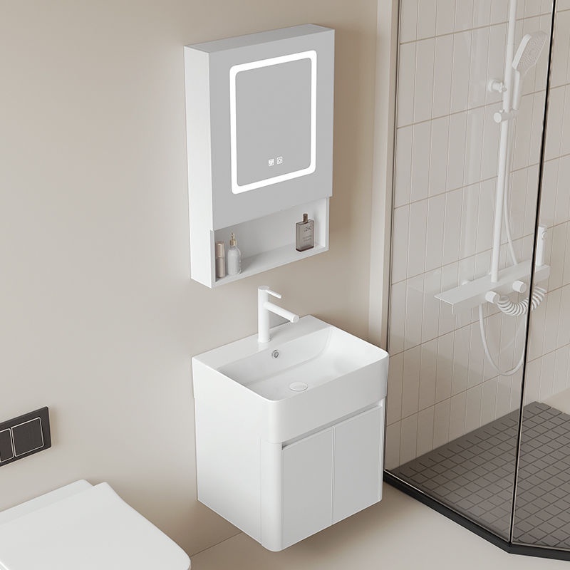 vanity cabinet Space-Saving Narrow Bathroom Cabinet for Small Homes ...