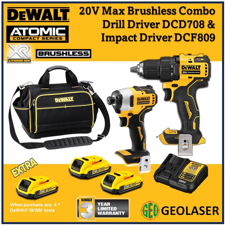 Dewalt dcf809 combo sale