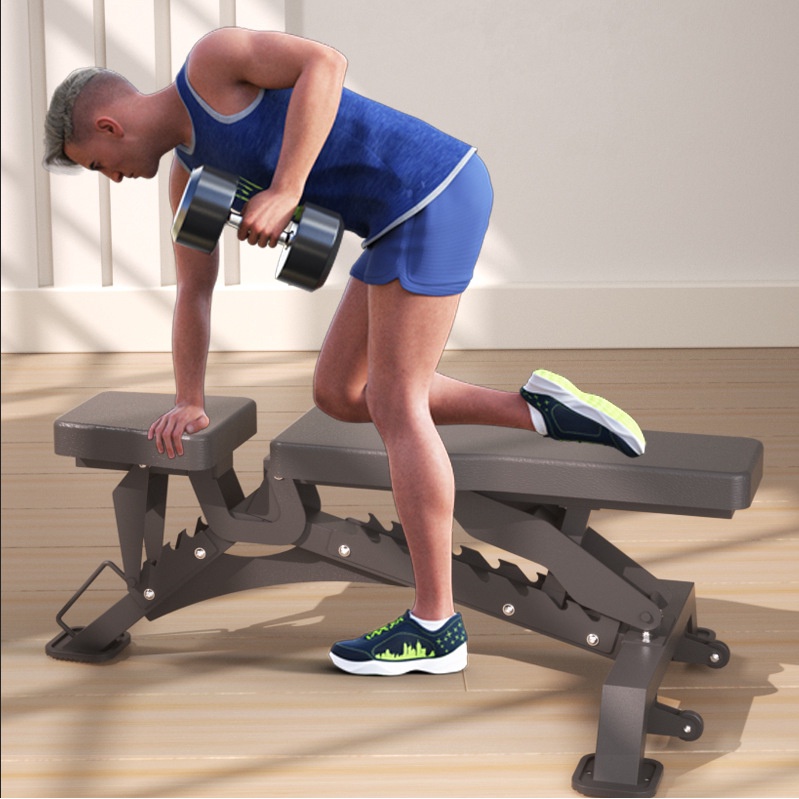Multifunctional dumbbell stool discount household aerobic fitness chair