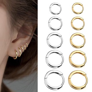 Cartilage hoop clearance earrings surgical steel