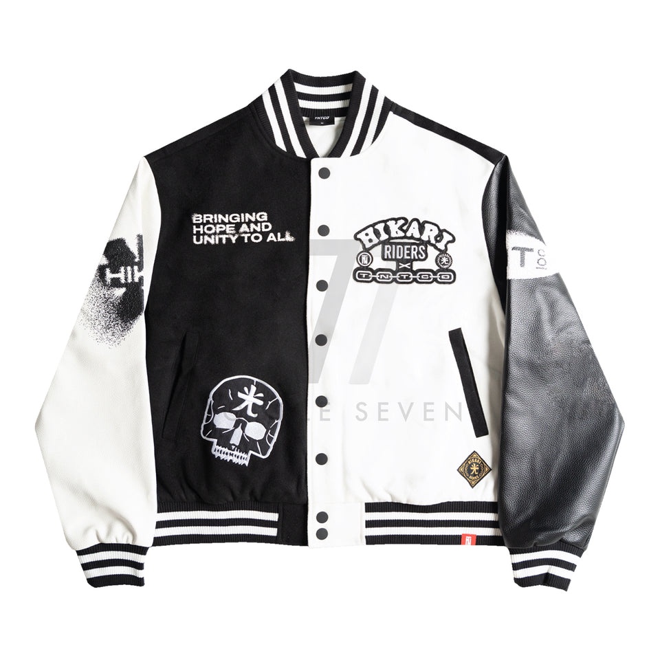 TNTCO x Hikari Riders Unity Authentic Streetwear Unisex Varsity Jacket ...