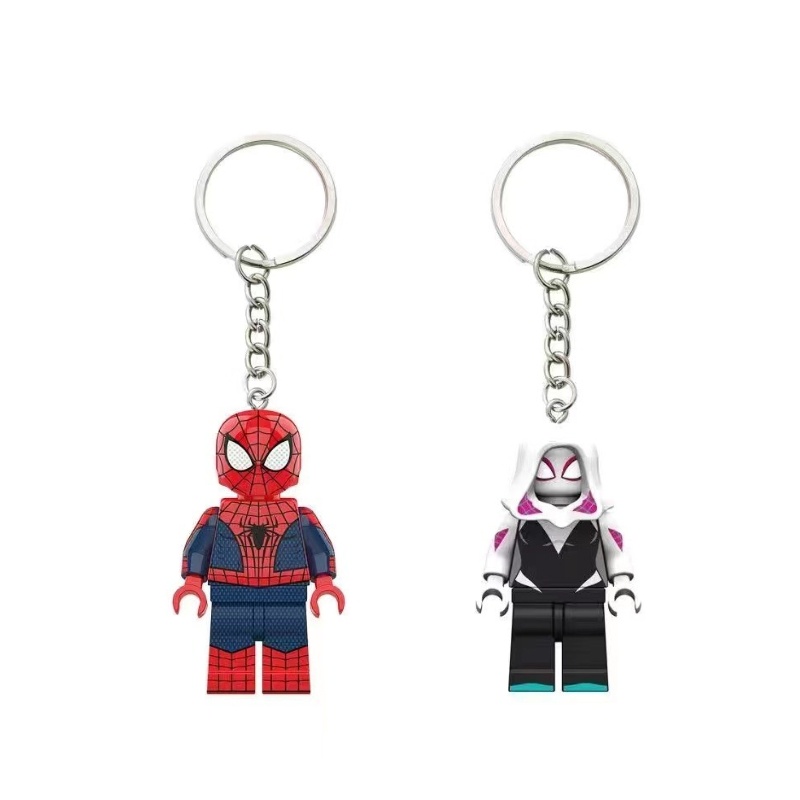 Lego 2024 spiderman keychain