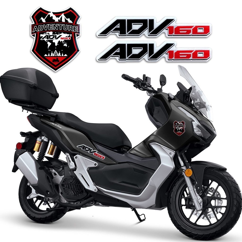 For Honda ADV160 ADV Logo Emblem 3D Resin Gel Motorcycle Scooter Body ...