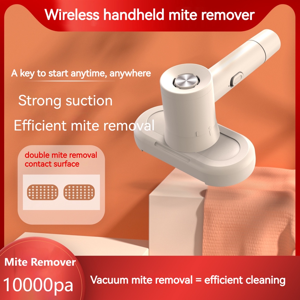 🇸🇬𝐑𝐞𝐚𝐝𝐲 𝐬𝐭𝐨𝐜𝐤🇸🇬 Handheld UV Vacuum Mite Remover for Home Bed Sofa